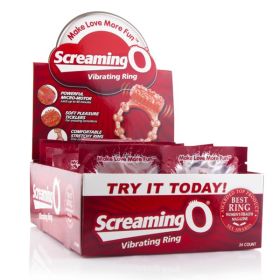 The Screaming O Vibrating Ring - 24 Count P.O.P. Box Display