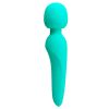 Meredith Super Soft Silicone Wand - Turquoise