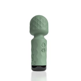 Screaming O Cuties Winny Vibrating Mini Wand - Sage Green