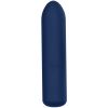 Make Me Quiver Silicone Bullet Massager - Blue