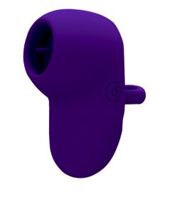 (Presale Only) - Kenley - Violet - Intense Flickering Finger Vibe With Comfort Grip Ring