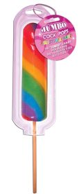 Jumbo Rainbow Cock Pops - Each