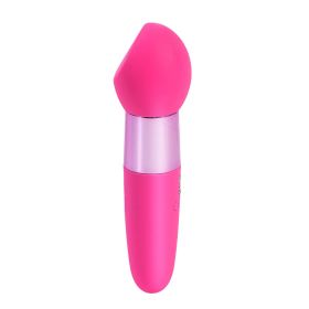 Rina Rechargeable Dual Motor Silicone 15- Function Vibrator - Pink