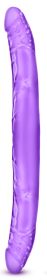 B Yours 16 Inch Double Dildo - Purple