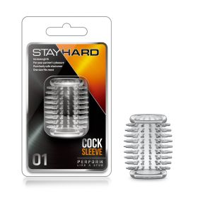 Stay Hard Cock Sleeve 01 - Clear