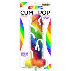 Rainbow Cum Pops Lollipop