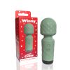 Screaming O Cuties Winny Vibrating Mini Wand - Sage Green