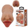 Sarah Mouth Masturbator Sleeve - Brown