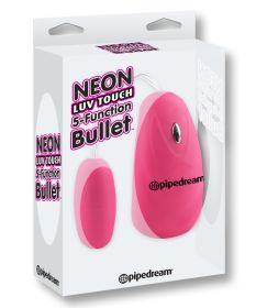 Neon Luv Touch 5 Function Bullet - Pink