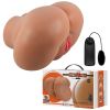 Luna Realistic Vagina and Ass Vibrator - Tan