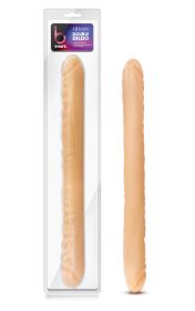 B Yours 18 Inch Double Dildo (Color: Beige)