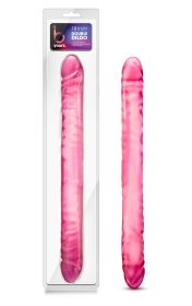 B Yours 18 Inch Double Dildo (Color: Pink)