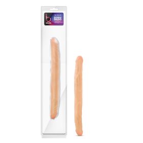 B Yours 14 Inch Double Dildo (Color: Beige)