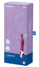 A-Mazing 1 a-Spot Vibrator (Color: Berry)